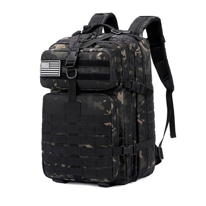 25L/50L Waterproof Oxford Tactical Sports Backpack – Breathable Outdoor Bag for Hiking, Fishing, Hunting & Camping
