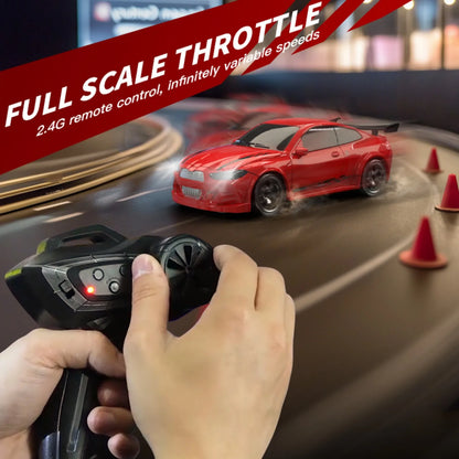 KF20 1:64 RC Drift Car — 2.4G High-Speed 4-Wheel Mini Remote Control Racing Toy for Kids