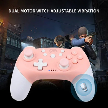 BT Wireless Game Controller for Switch Pro Lite OLED | Gamepad Joystick for PC Gaming | Programmable Wake-Up Function | Enhanced Gaming Experience