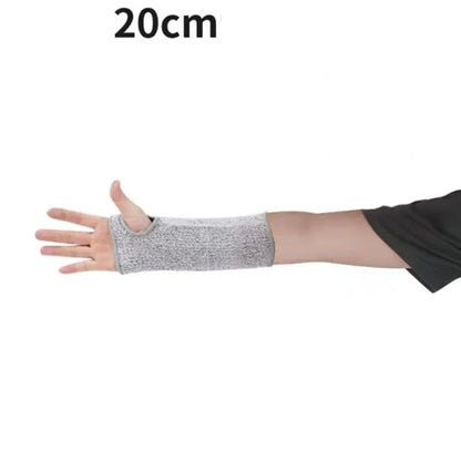Level 5 HPPE Cut-Resistant Arm Sleeves - Anti-Puncture Protective Work Sleeves for Hand & Arm Safety
