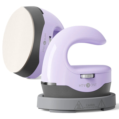 HTVRONT H1 Mini Heat Press Machine – DIY Auto Heating Transfer for T-Shirts, Bags, Shoes & Hats