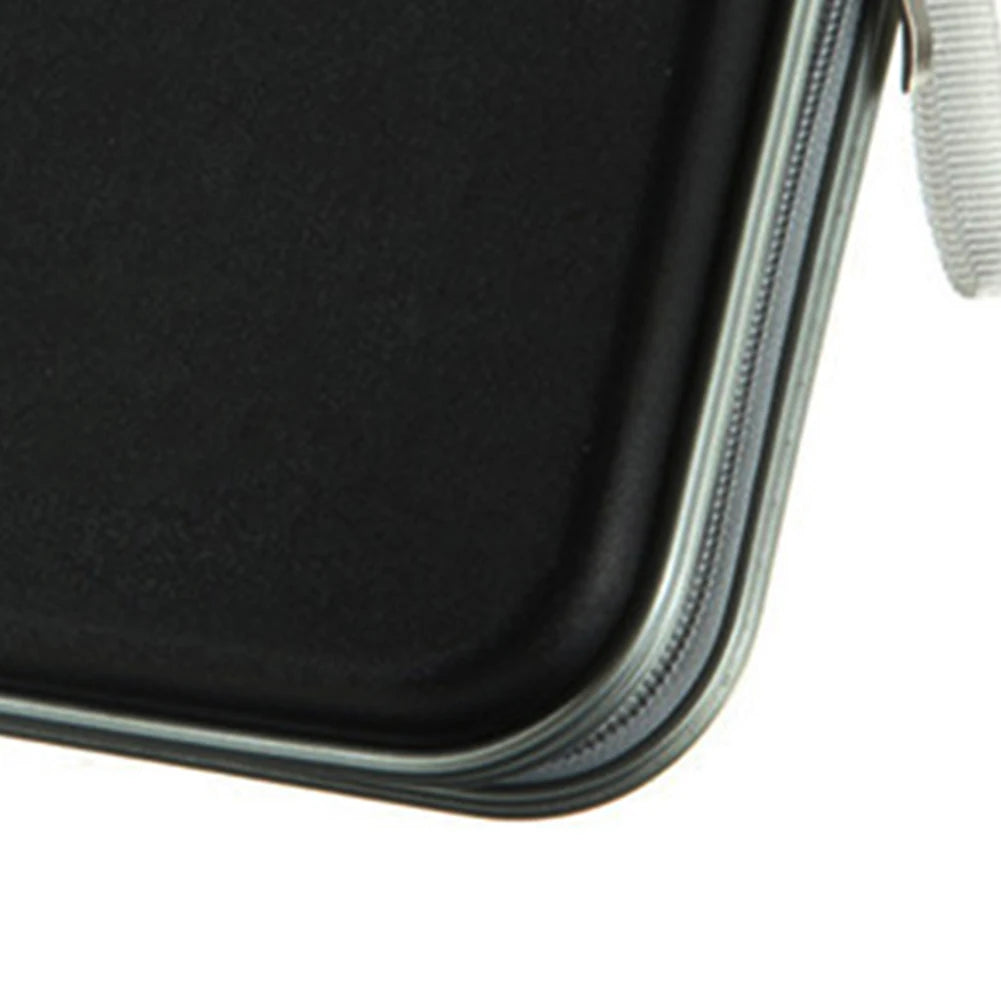 80/40-Piece CD DVD Storage Organizer - Large Capacity Zipper Disc Wallet Case for CD, DVD & VCD Collections