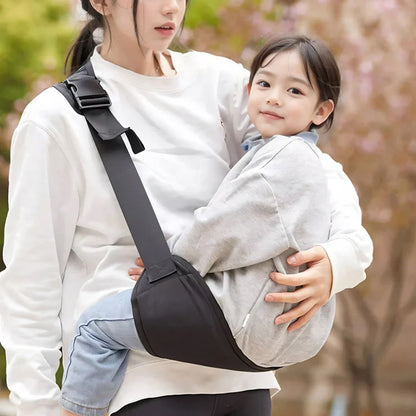 Front Carry Baby Carrier Sling - Adjustable Shoulder Straps Soft Anti-Slip Newborn Carrying Wrap