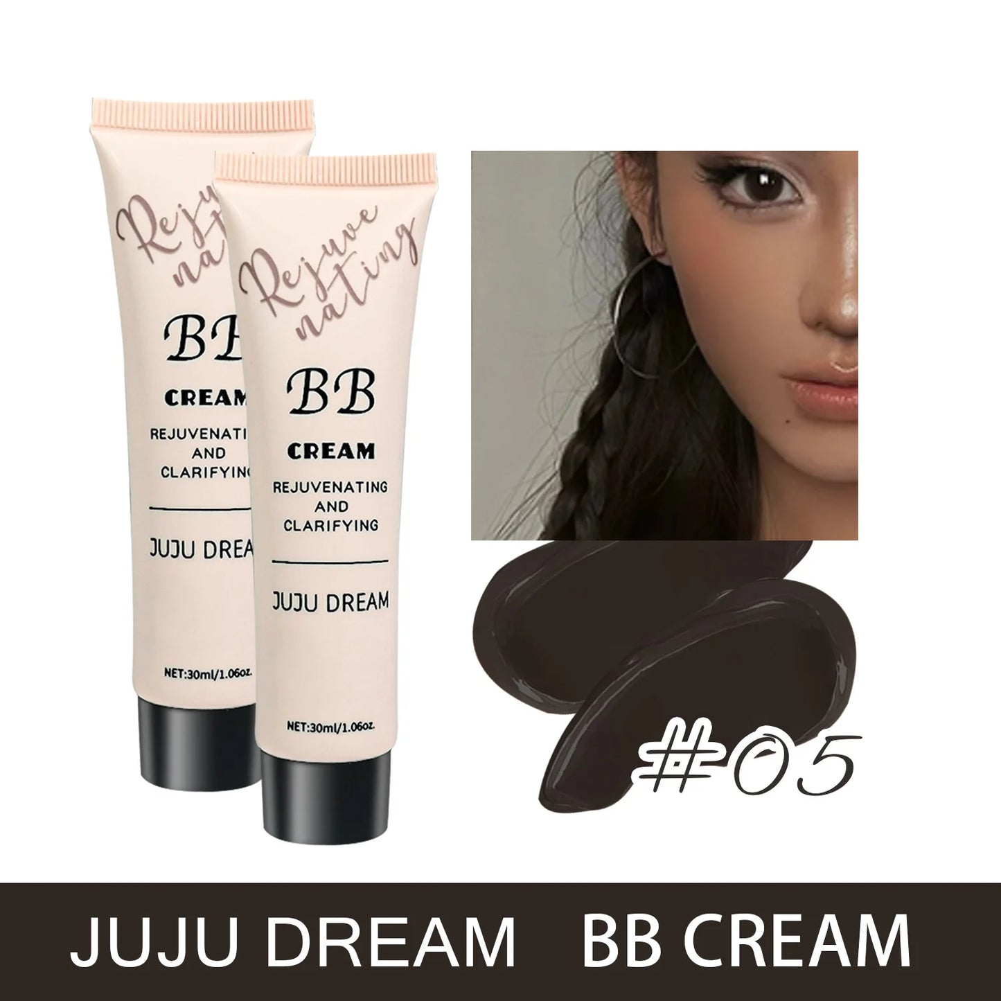 BB Cream & Isolation Liquid Foundation – Moisturizing, Oil-Control, Long-Lasting Makeup for Dry Skin, No Powder Finish