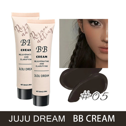 BB Cream & Isolation Liquid Foundation – Moisturizing, Oil-Control, Long-Lasting Makeup for Dry Skin, No Powder Finish