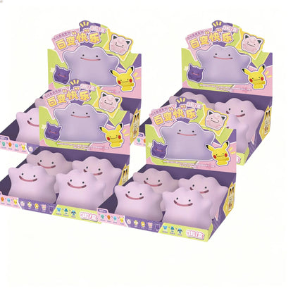 Funism Pokémon Palmsize Wonders Ditto Blind Box - Mini Anime Figure, Desktop Decoration and Collectible Gift