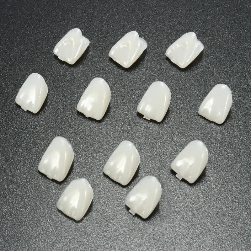 50/100pcs Dental Temporary Crown Resin Veneers – Porcelain Teeth Materials for Anterior & Posterior Teeth Restoration