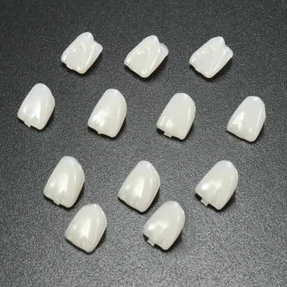 50/100pcs Dental Temporary Crown Resin Veneers – Porcelain Teeth Materials for Anterior & Posterior Teeth Restoration