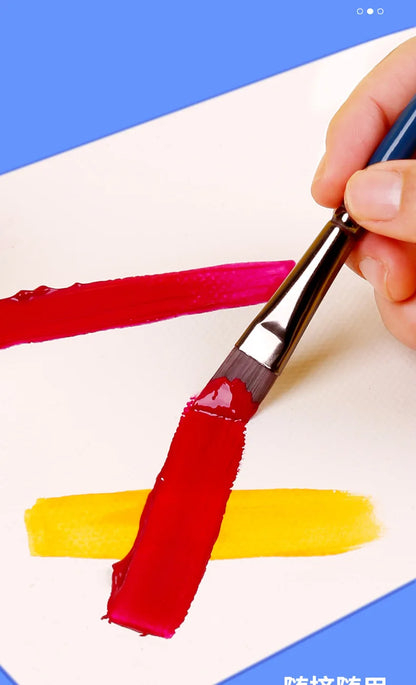 12/24/36 Colors Gouache Paint Set – 6ml Tubes with Rich Vivid Colors for Artists, Students & Beginners