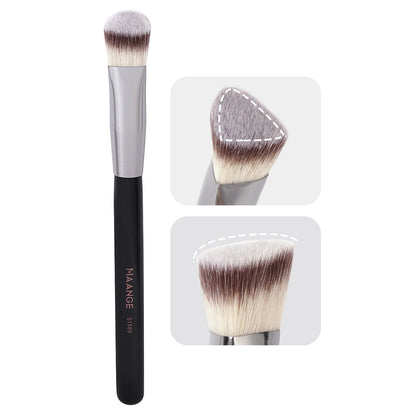 MAANGE Under Eye Concealer Brush - Triangle Foundation & Liquid Cream Blending Makeup Brush
