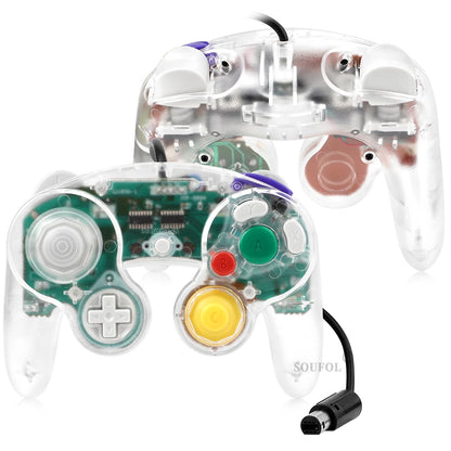NGC Wired Handheld Joystick Controller – GameCube Gamepad Accessory for Nintendo