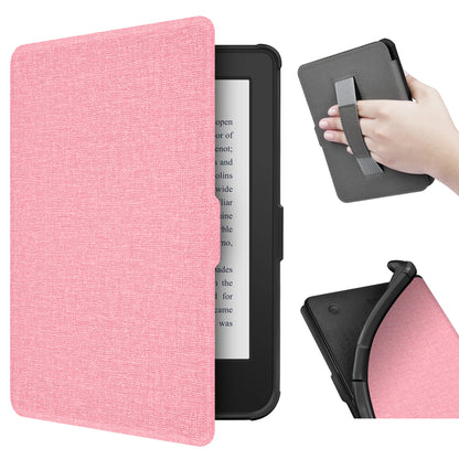 Case for Kobo Clara Colour BW 2024 & 2E – 6" Sleep/Wake Ebook Cover with Hand Strap Holder (N367/N365/N506)