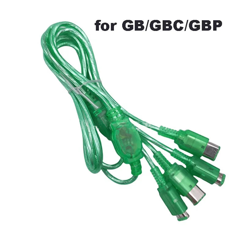 1.5m GBC Battle Link Cable - 4-Player Extension Cord for Nintendo Game Boy GBC GBP GB Consoles