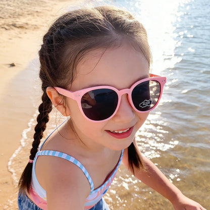 Kids Cartoon UV400 Sunglasses - Cute Outdoor Sun Protection Shades for Boys and Girls, Baby Sport Eyewear