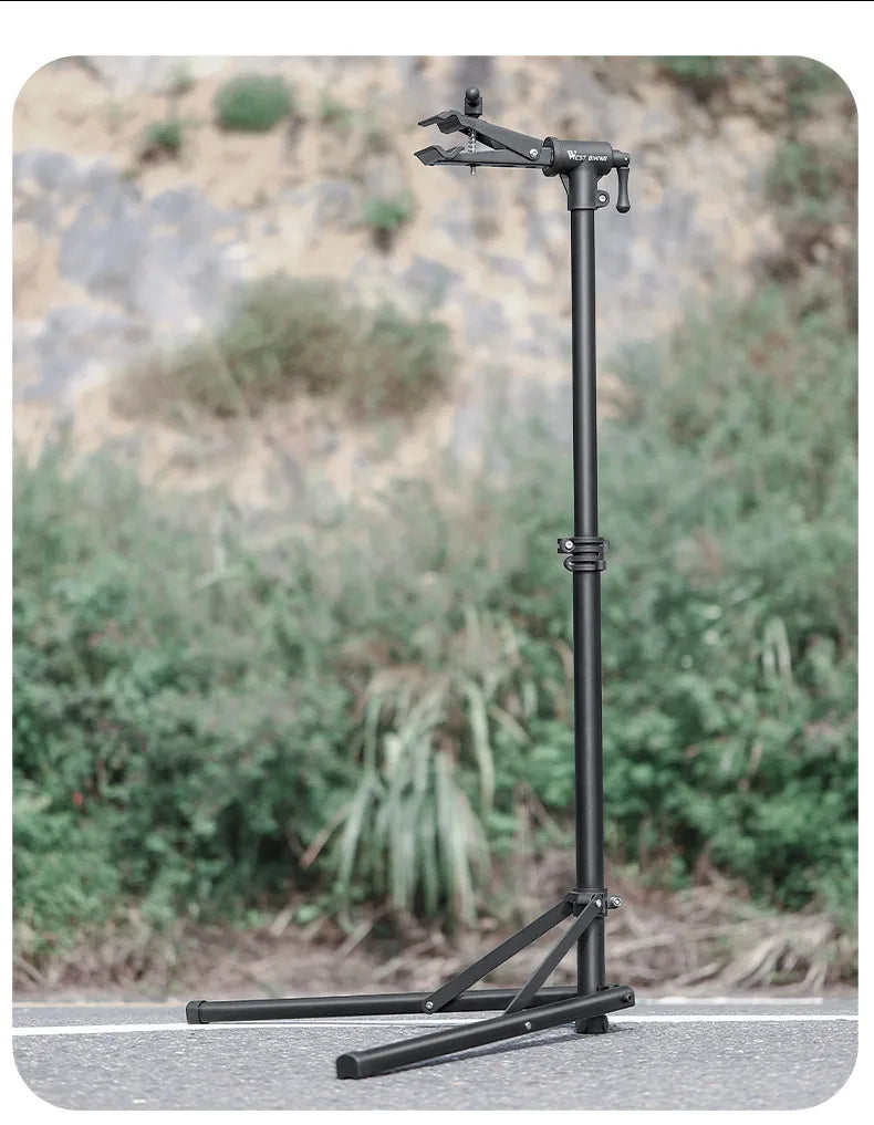 WEST BIKING Foldable Bike Repair & Display Stand – Multipurpose Wall/Floor Rack for Bicycle Storage & Maintenance