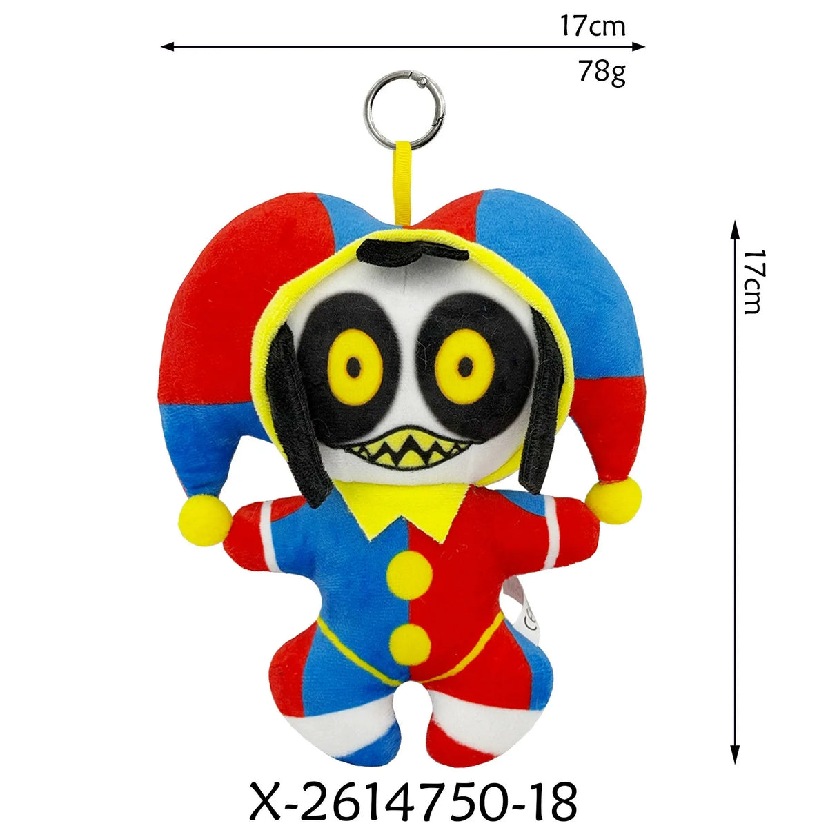 37-Style The Amazing Digital Circus Plush Toys - Clown & Rabbit Stuffed Dolls for Kids, Fans, Collectors & Gifts