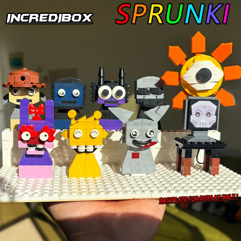 New Moc Incredibox Sprunki Building Blocks Toy – Horror Anime Music Game Gift for Birthday & Christmas   2/2