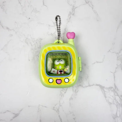Sanrio Pocket Monster Keychain Series - Cinnamoroll and My Melody Cartoon Collectible Bag Charms