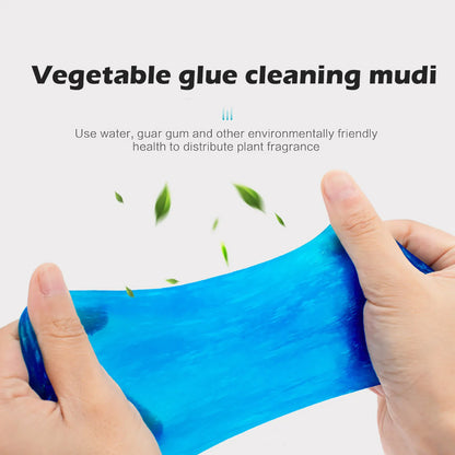 50g Car Interior Magic Cleaning Gel - Slime Cleaner for Air Vents, Keyboard Dust Remover, Cleaning Mud for Automotive and Electronics