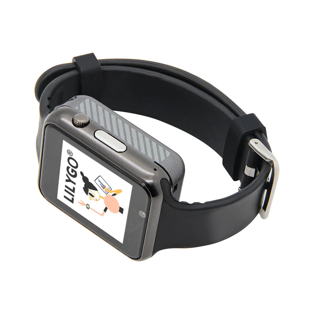 LILYGO T-WATCH-S3 Plus Smartwatch Development Board - ESP32-S3 AMOLED Touchscreen LoRa WiFi Bluetooth IoT Wearable