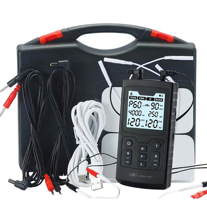 4-in-1 Electric Muscle Stimulator — EMS, IFT, RUSS & TENS High-Frequency Physiotherapy Device