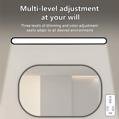 Remote Magnetic Desk Lamp – USB Rechargeable LED Table Light with Stepless Dimming for Reading & Study