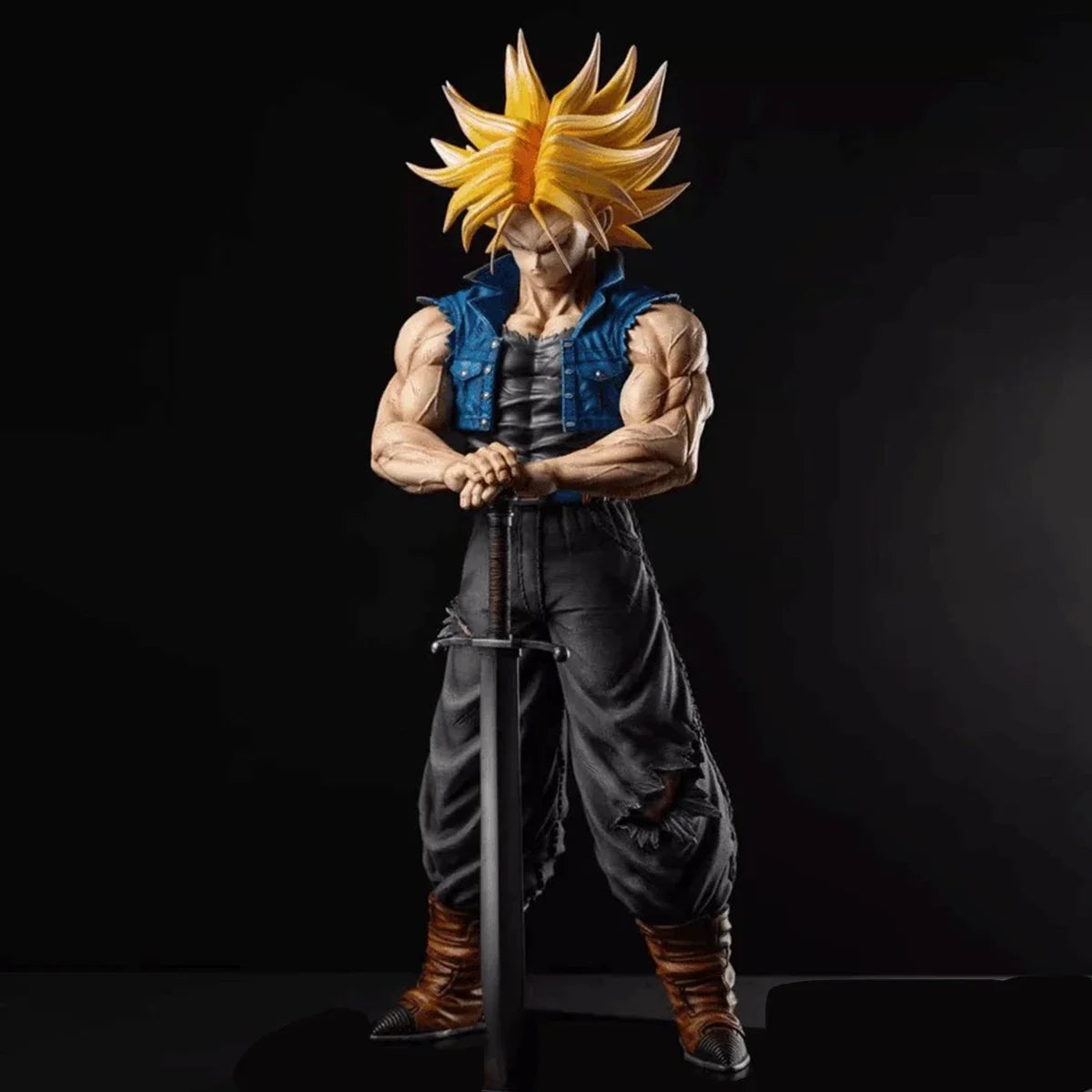 25CM Dragon Ball Z Trunks Action Figure - PVC Statue Collectible Model, Anime Decoration & Gift Toy