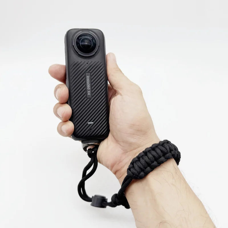 GoPro Wrist Strap Mount - Anti-Lost Woven Hand Strap with 1/4 Screw Adapter for GoPro Hero 13 12 11 10 DJI Osmo Action 5 4 Insta360 X4