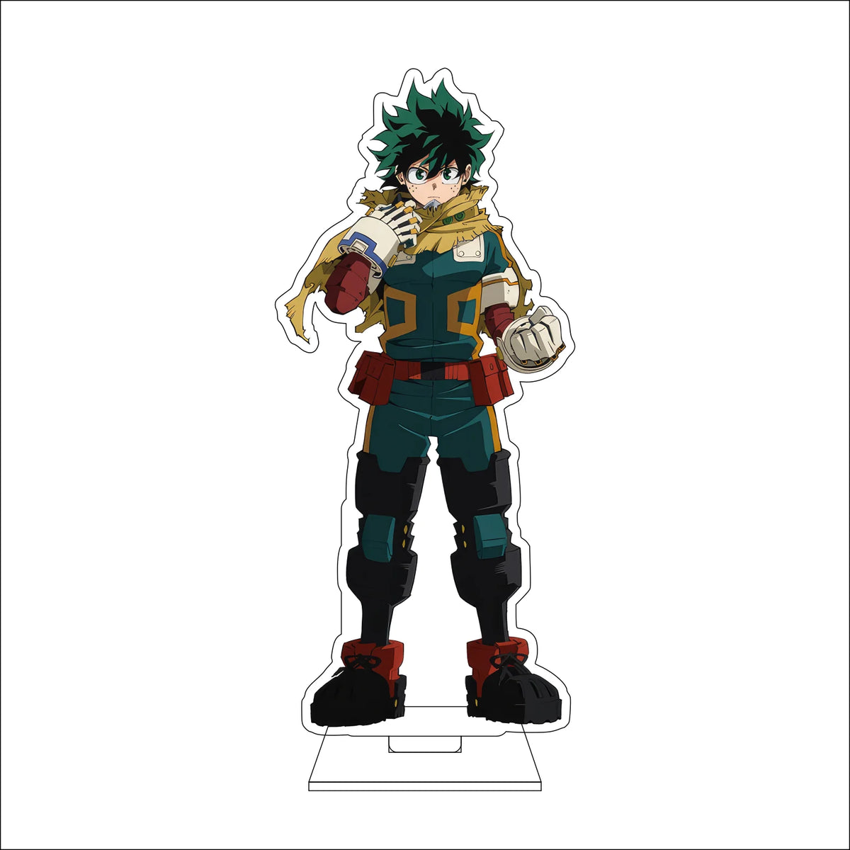 My Hero Academia 16cm Acrylic Figure Stand - Ochaco Uraraka, Shoto Todoroki, and Izuku Midoriya Anime Collectible Decor Gift