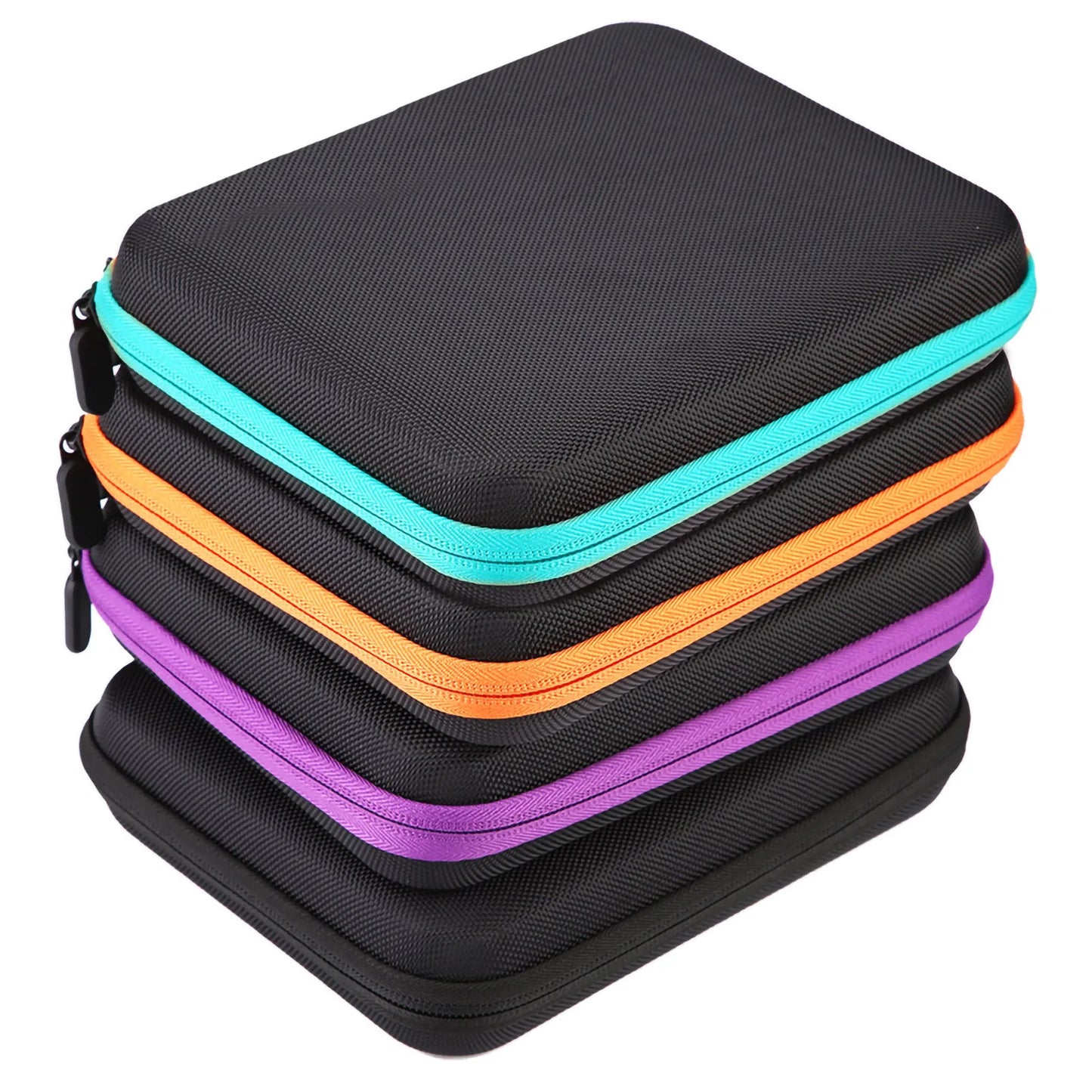 63-Slot Portable Essential Oil Storage Case – Aromatherapy Oil Organizer Bag for Bottles