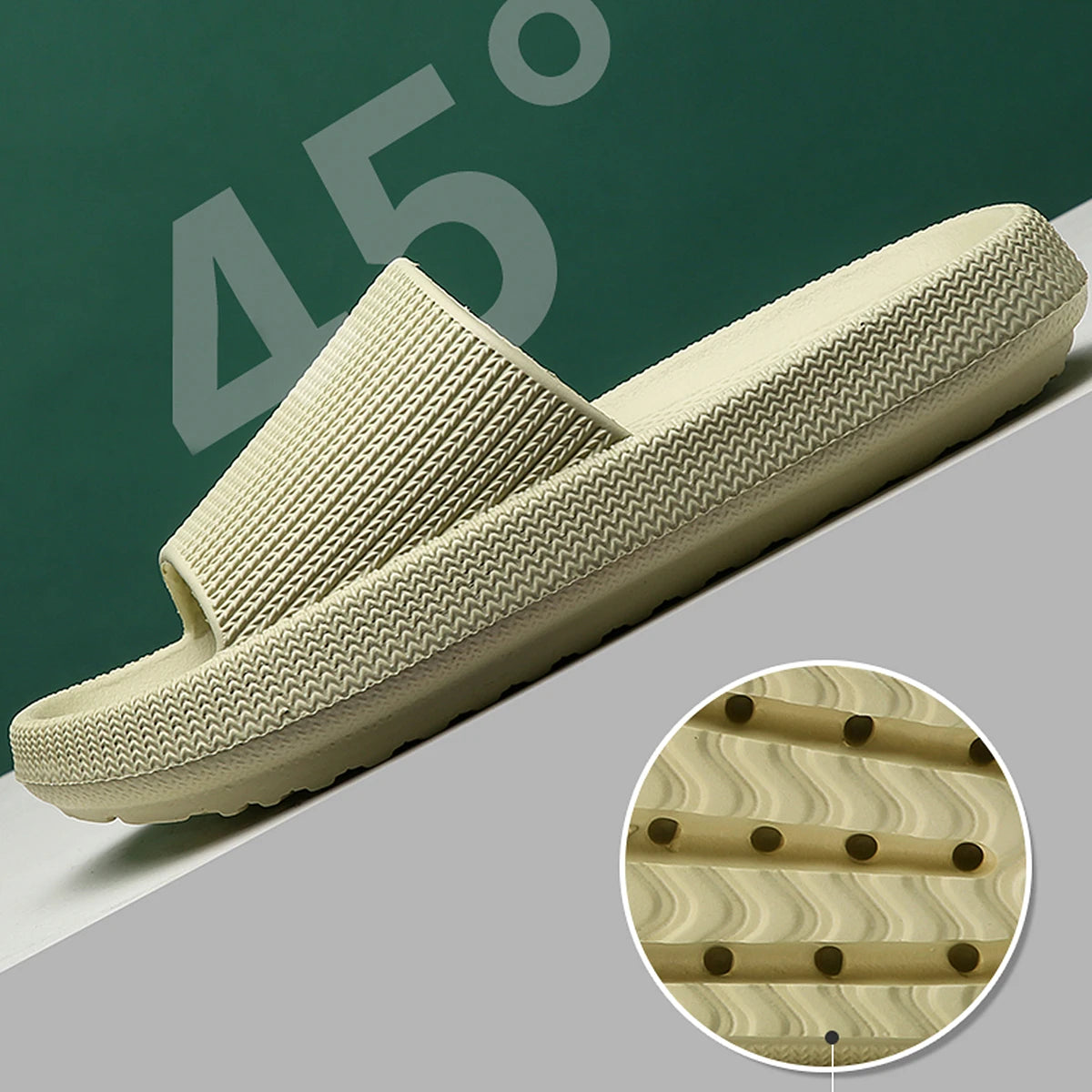 Men’s Soft-Soled Non-Slip Slippers – Summer Home EVA Comfort Slippers