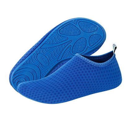 Quick-Dry Water Shoes with Rubber Sole – Non Slip Mesh Diving Socks for Beach, Swimming & Surfing – Unisex & Kids
