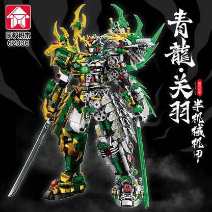 Mech WUKONG Monkey King Building Block Toy Set – ZHAOYUN Robot Hero DIY Bricks for Kids & Boys Gifts