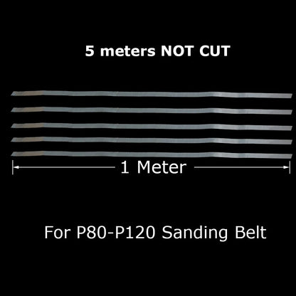 Connector Tape for Sanding Belts - 1/3/5M Roll 19mm Width Butt Joint Repair Tape for Abrasive Belt Splicing