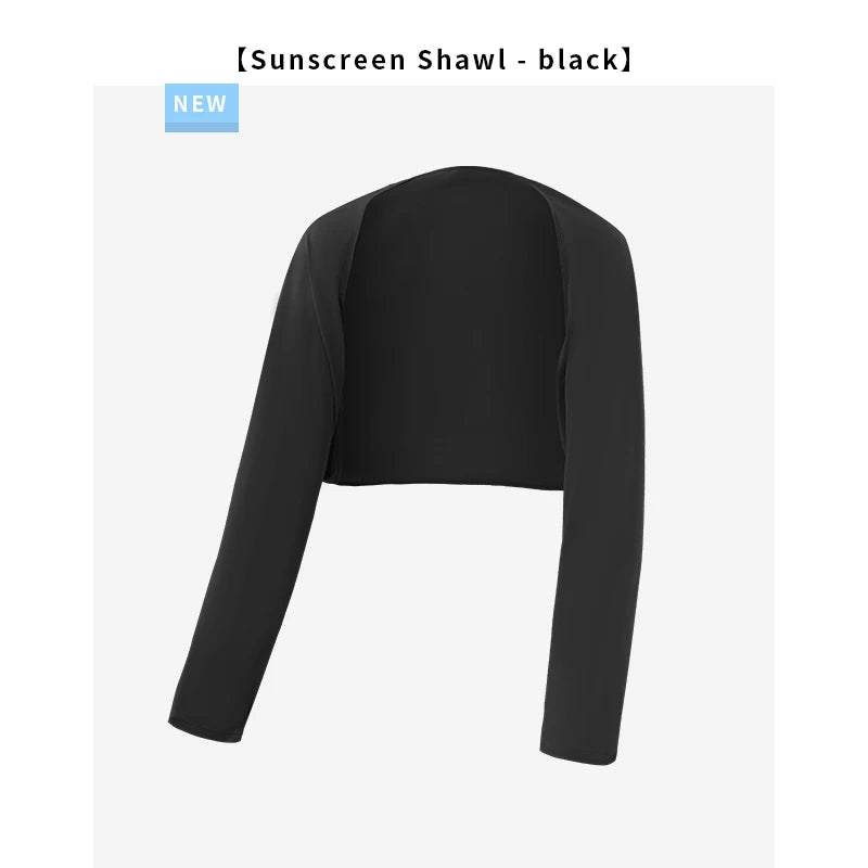 Women’s UPF Sun Protection Shawl – Breathable Cooling Shrug with Thumb Holes Loose Dolman Sleeve Cover for Travel & Outdoor Use