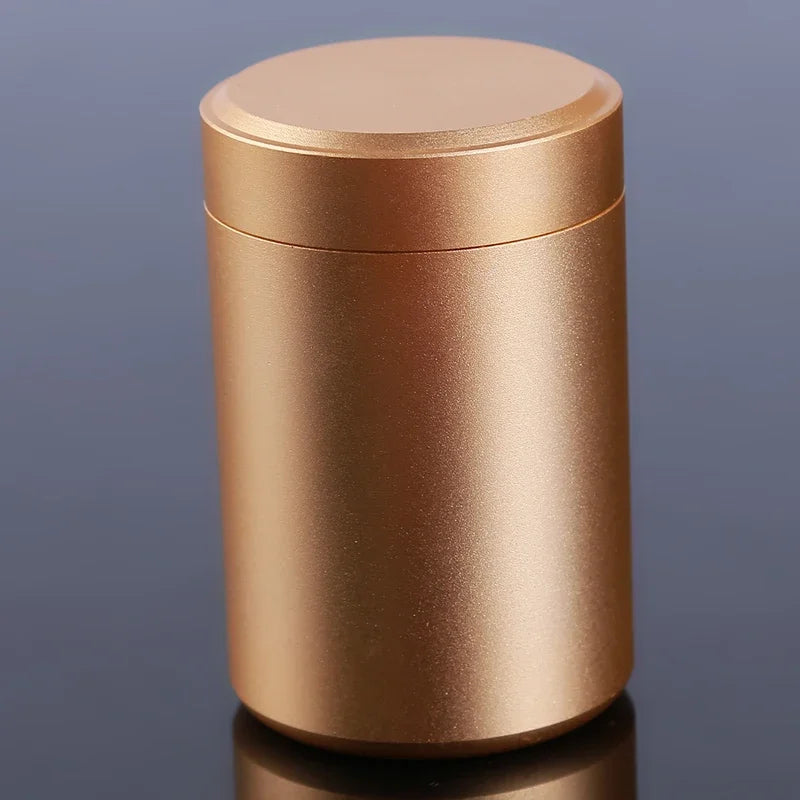Mini Stainless Steel Metal Tea Box — Portable Travel Container & Organizer for Sugar, Coffee, and Household Storage