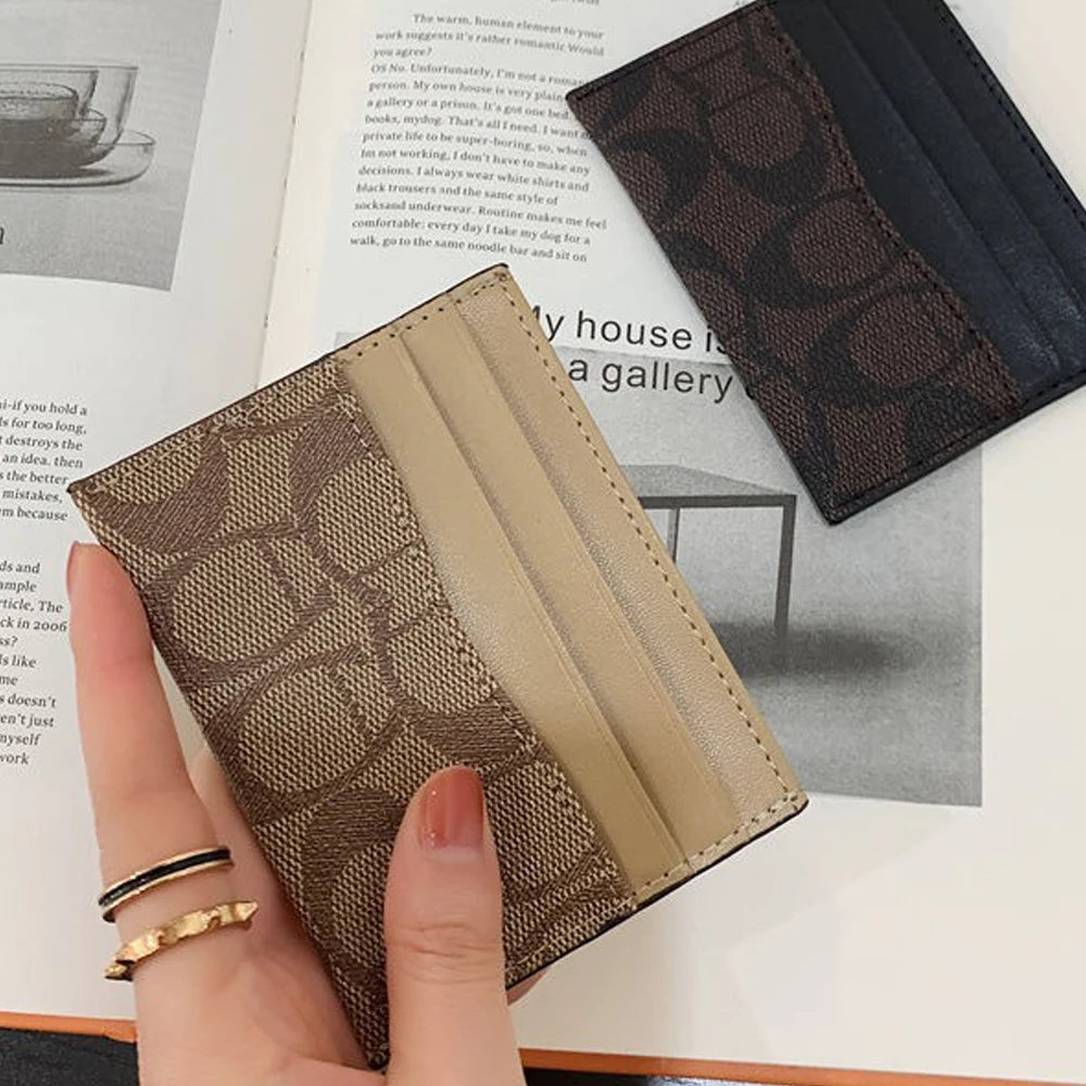 Luxury Women's Wallet - Multi-Function PU Leather Card Holder, Small Short Purse