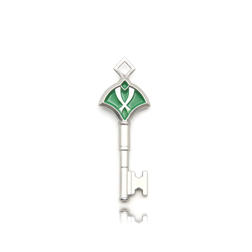 Genshin Impact Venti Eye Keychain 1:1 – Luminous Anime Cosplay Key Ring Backpack Pendant Gaming Accessories Gift