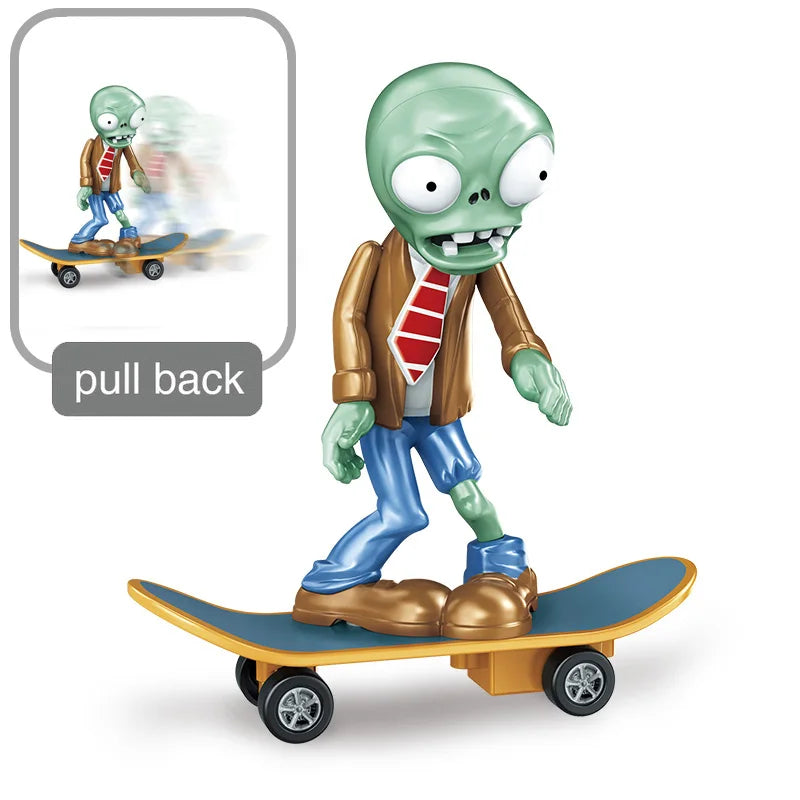 Plants vs Zombies Pea Shooter Action Figure — PVZ Boss Toy Doll Shooting Dave Allstar Gift for Kids