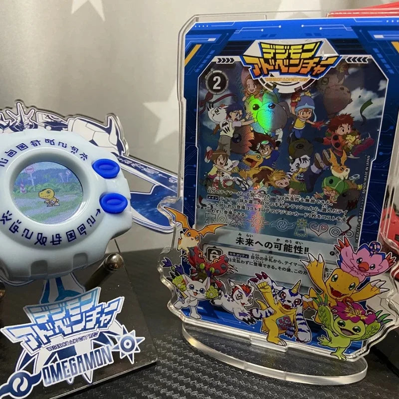 Digimon 25th Anniversary Color Screen Tyrannosaurus Machine – Special Collection Card Brick Plaque Toy for Boys Xmas Gift
