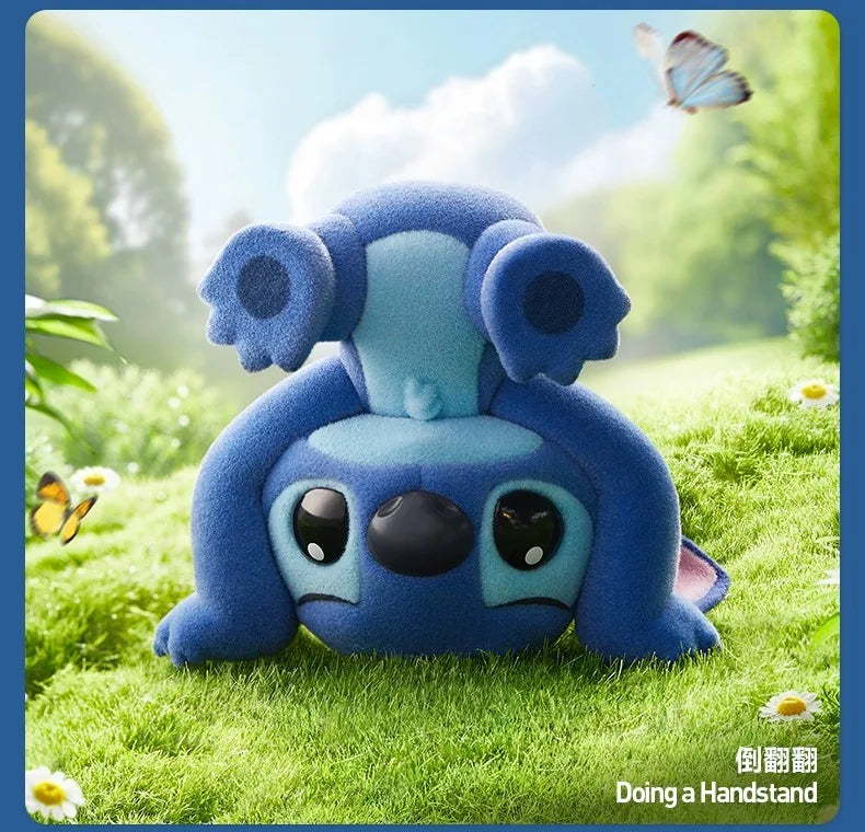 Original Pop Mart Stitch Little Emotion Series Blind Box – Stitch & Lilo Anime Figure, Mystery Box Collectible, Trendy Room Decor & Gift
