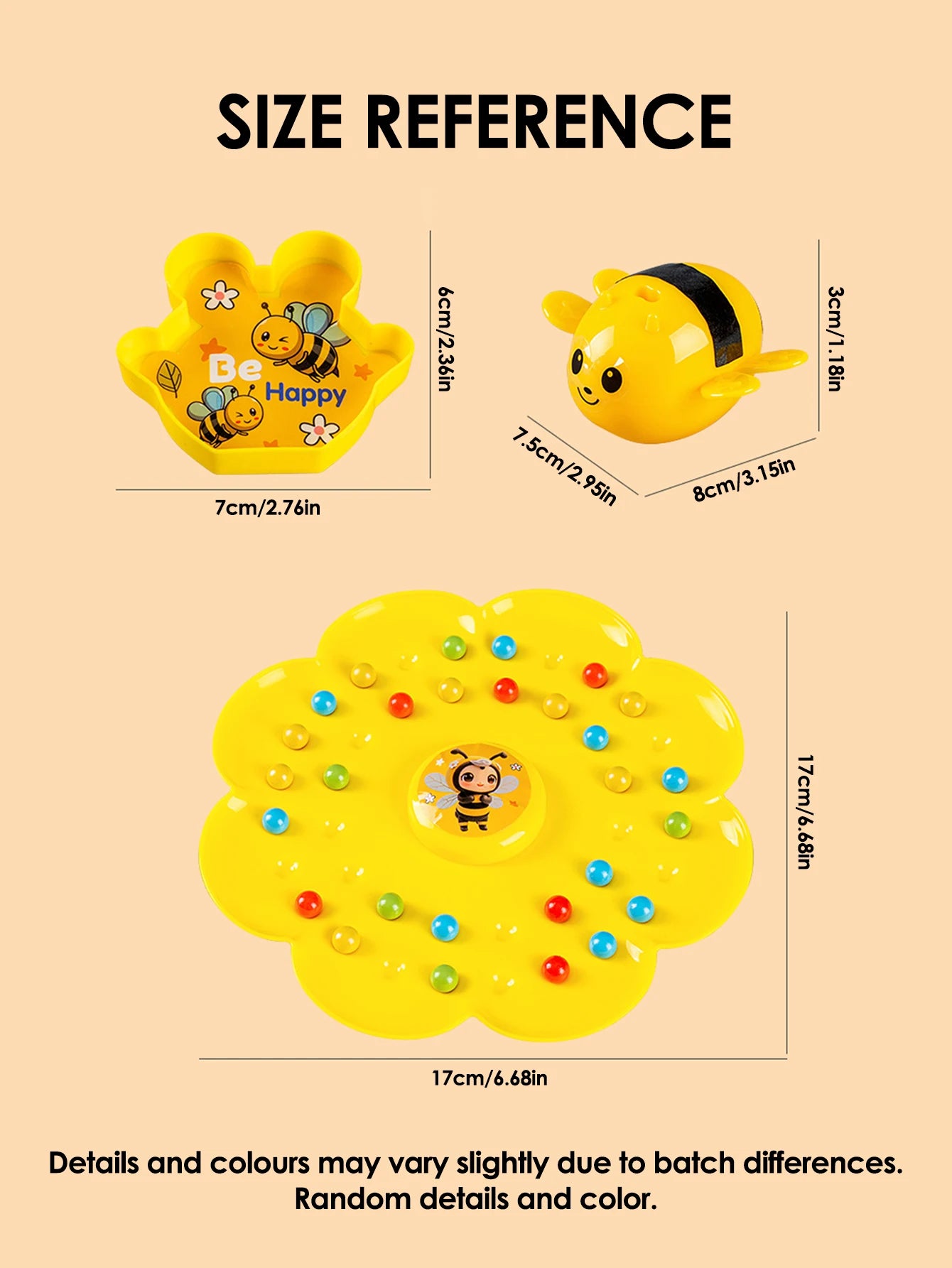 Little Bumblebee Multifunctional Board Game — Educational Puzzle & Fishing Toy, Interactive Family Game for Kids, Christmas Gift