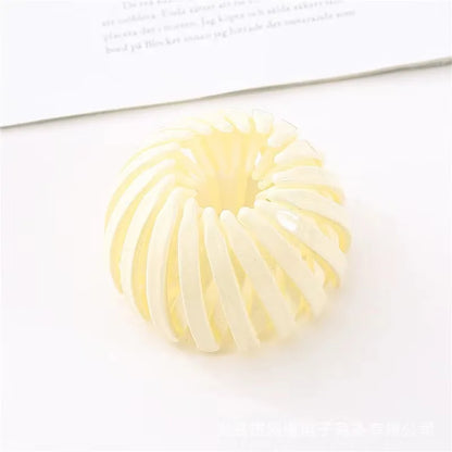 Bird Nest Ponytail Hair Clips – Magic Lazy Braider Hair Rings & Hairpins, Simple Hair Styling Accessories for Women