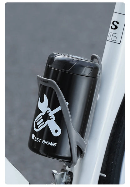 WEST BIKING Bicycle Repair Tool Capsule – Portable Waterproof Toolkit with Bottle Cage for MTB & Road Bikes
