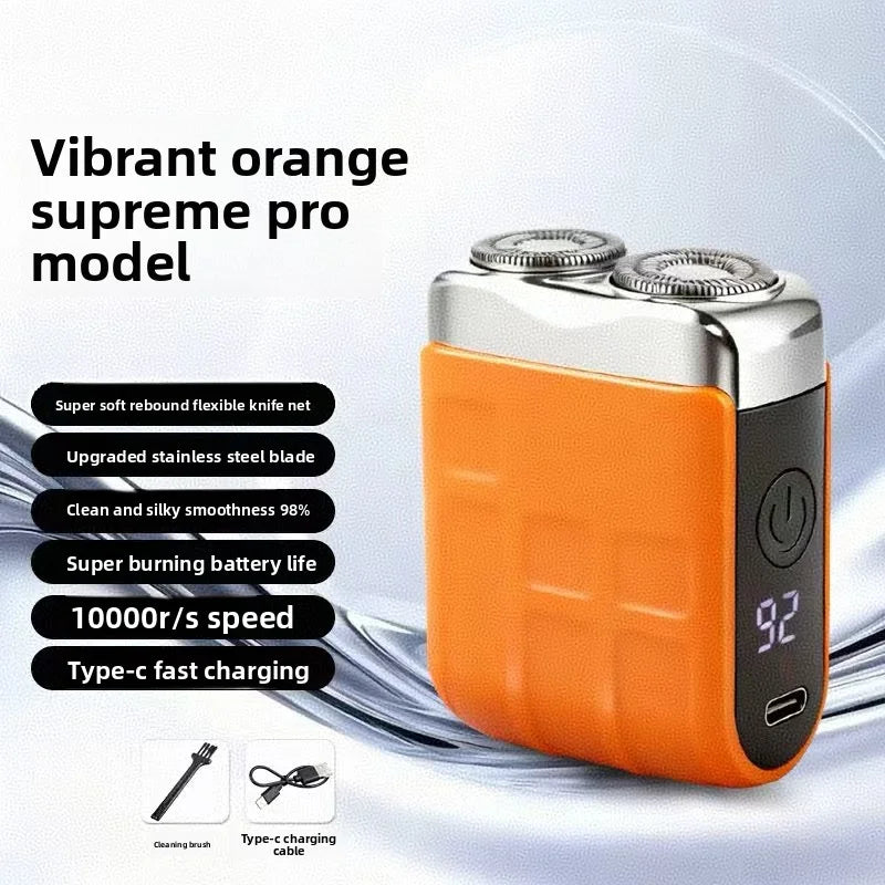 Mini Portable Electric Shaver - Multifunctional Automatic Men's Razor