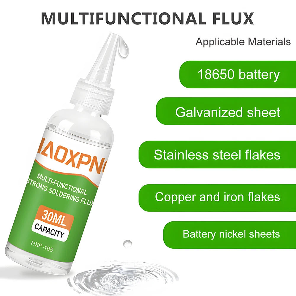 Liquid Soldering Flux - No-Clean Flux for SMD, BGA, IC & PCB Repair