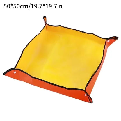 Waterproof Gardening Mat - Thickened Reusable Plant Repotting Pad for Soil Changing & Pot Transplanting
