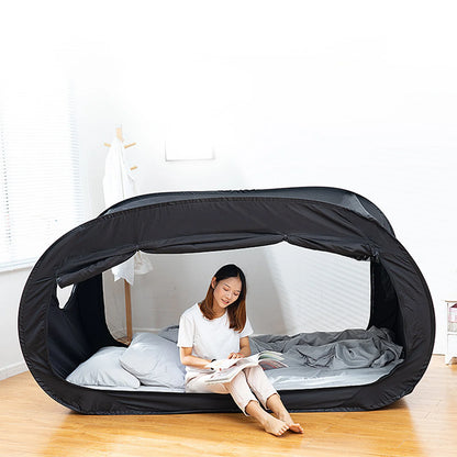 Folding Privacy Bed Tent – Fully Enclosed Outdoor Camping Bed Tent for Kids & Adults with Shading