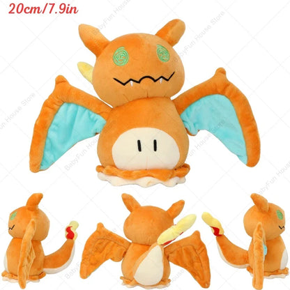 Pokémon Plush Toy Collection – Shiny Mimikyu, Charizard, Snorlax, Eevee Evolutions and Collectible Gift Dolls