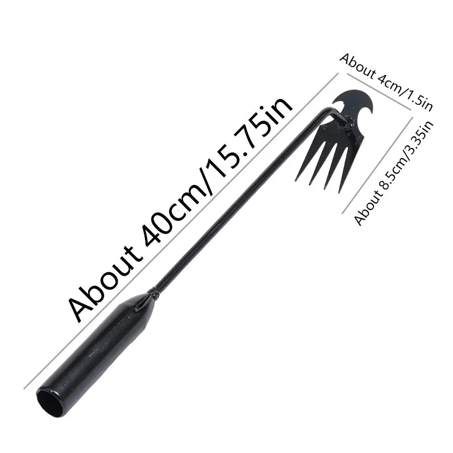 Garden Hand Hoe Weeding Tool – Agricultural Farming & Gardening Supplies for Weed Removal, Soil Cultivation & Farm Use Accessories
